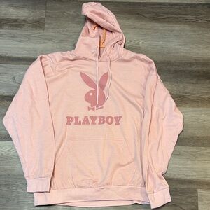 PLAYBOY Light Pink Hoodie